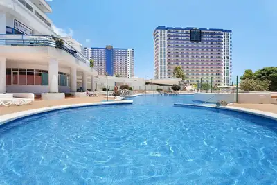 Image de Magnifique studio Beach Paradise avec vue sur l'océan