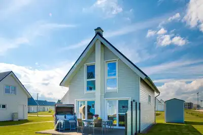 Image de Coastal nest - fireplace, bathtub, shower, infrared sauna, terrace, beach chair