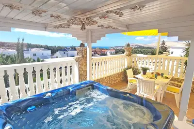 Ferienhaus Casa Barbara, Meerblick, Jacuzzi, Glasfaserinternet, Costa Calma
