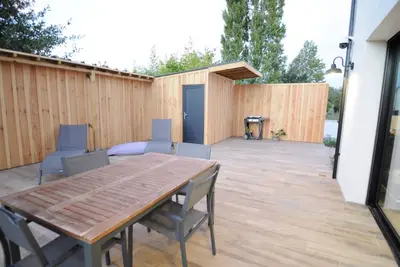 Image de Maison Arcachonnaise neuve et grande terrasse
