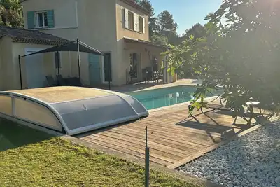 Charmante villa à Salernes avec piscine privée et jardin au calme (8pers)