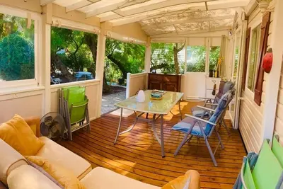 Image de Mobil home confort calme sur parcelle arborée à 200 m des plages Pavillon Bleue
