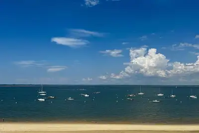 T2 vue Bassin, accès direct plage, Arcachon