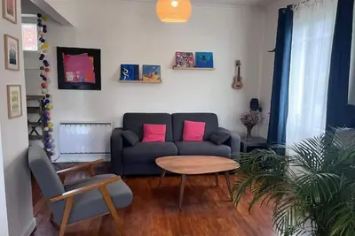Image de Charmant appartement familial avec jardin