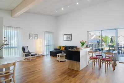 Image de Appartement \"Wohnung Ahorn\" avec terrasse partagée, balcon et Wi-Fi