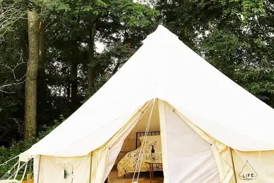 Image de Tente-King-Salle de bain privée séparée-Vue sur la campagne-Sunset Rdge