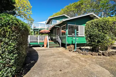 Poipu Sunset Hale: Spacious 4br Home with Tiki Bar, Ac, & Beach Club Access