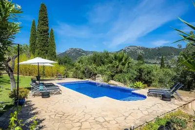 Image de Maison de campagne \"Can Puput\" avec vue sur les montagnes, piscine privée et Wi-Fi