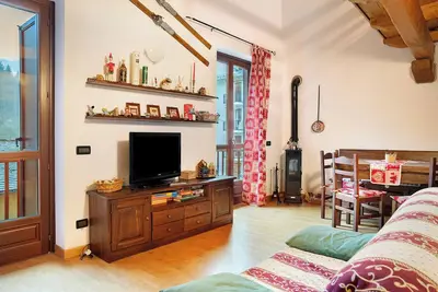 Image de Appartement \"Casa Sul Fiume\" avec vue sur la montagne, balcon et Wi-Fi