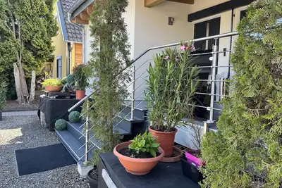 Image de Moderne Ferienwohnung Hochberg mit Balkon
