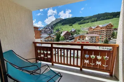 Image de Studio spacieux 4 pers, balcon, près des pistes