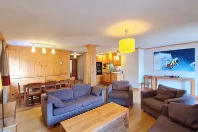 Image de Superbe appt 8 pers vue montagne