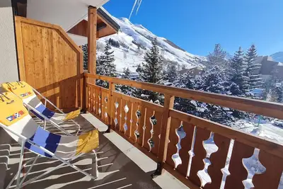 Image de Studio lumineux 6 pers, balcon expo sud