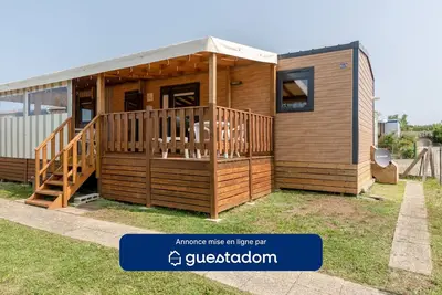 Image de Mobil-home 40m² - Piscine - Jardin