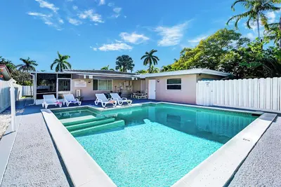 Image de Walk 5 Minutes to Hollywood Beach Luxury 4br Villa