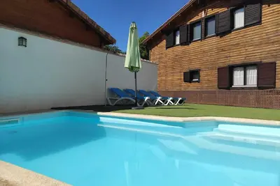 Image de Maison de vacances 'La Dehesa Y Dehesa2 De Toledo' avec vue sur la montagne, Wi-Fi et climatisation