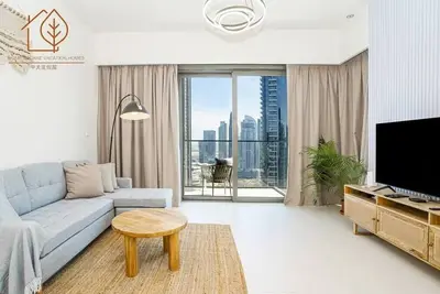 Image de Top Floor 2-Bed Home with Burj Views 176bc-2