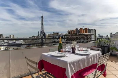 Image de Appartement luxe/Rooftop - Trocadero/Tour Eiffel