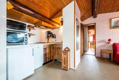 Image de Wifi, 2ème étage, vue montagne, balcon, parking, casier à ski, 41m², Les Gets