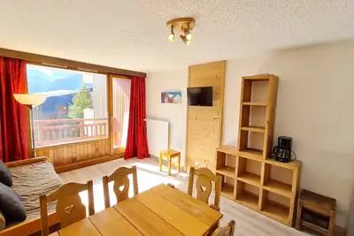 Image de Appt confort 4/6 pers, expo sud, près des pistes