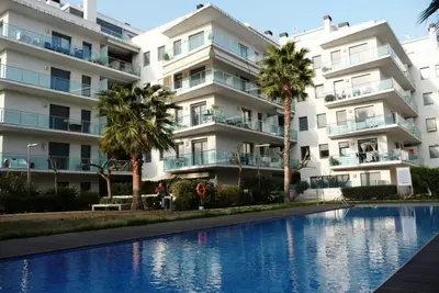 Image de Appartement à Lloret de Mar pour 5 pers. , piscine, clim, proche plages