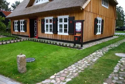 Image de dat Hus ist ein 150 Jahre Altes, Reetgedecktes Seefahrerhaus