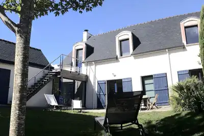 Image de Maison de famille chaleureuse, 5 chambres, plage à pieds, Saint-Gildas-de-Rhuys