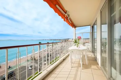 Image de Appartement 'Angelina' avec vue sur la mer, terrasse privée et balcon