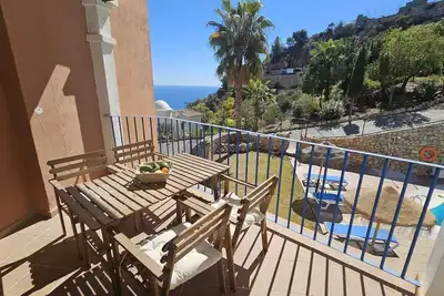 Image de Appartement 'BalcĂłn Cerro Gordo' avec vue sur mer, Wi-Fi et climatisation