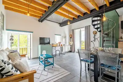 Image de \"Le Kerhuel d'Agnès\"avec terrasse privée, jardin privé et Wi-Fi