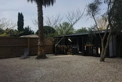 Image de Mobil-home avec grand jardin privé