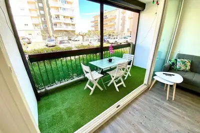 Image de Bel appart avec terrasse tout proche des plages de St Cyprien
