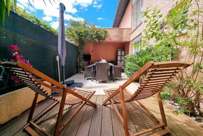 Image de Saint Cyprien Plage 3chambres jardin piscine vélos
