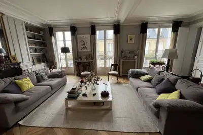 Image de Appartement Familial Rénové Haussman 140 M2 4 Chbres Metro Wagram