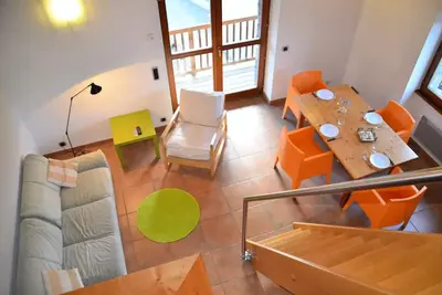 Image de 2 Zimmer Zwischengeschoss 4 Personen, 50m2 + 10m2 - Dorfzentrum
