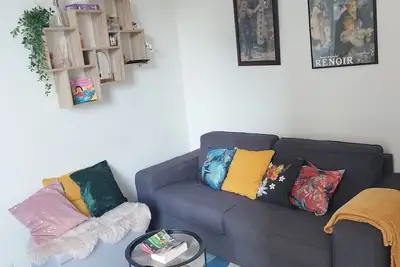 Image de Appartement cosy à 5 minutes de Métro proche Paris Stade de France