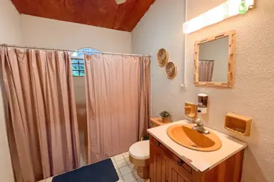 Beautiful oceanfront property with private pool located on a private beach.