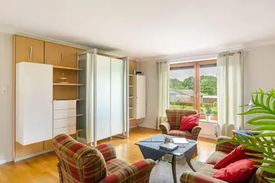 Image de Appartement 'Fewo2 Seelter Uutkiek Saterland' avec terrasse privée, jardin partagé et Wi-Fi