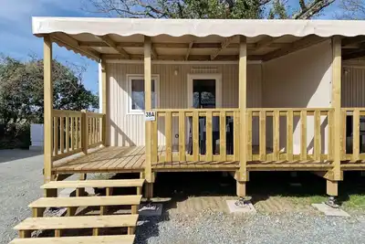 Image de Mobile home pour 2 personnes dans un camping 3 étoiles avec piscine couverte