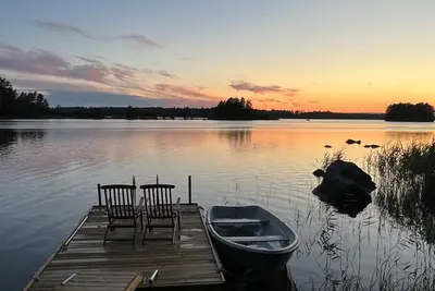 Image de Cottage Sävviken by lake Ullvettern - Fishing Swimming Boating Trekking