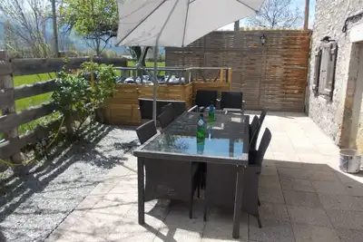 Image de maison 6 pers. la petite maison dans la prairie - jacuzzi.