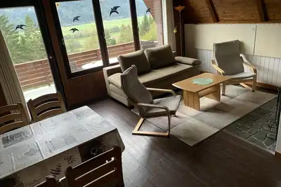 Image de Location-Cottage-Salle de bain privée séparée-Balcon