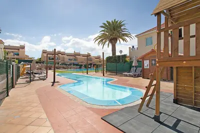 Image de Maison de vacances 'Bungalow Sonemar 216' avec piscine partagée, Wi-Fi et climatisation