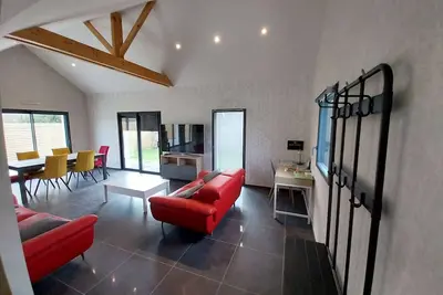 Image de Belle maison moderne et entièrement neuve