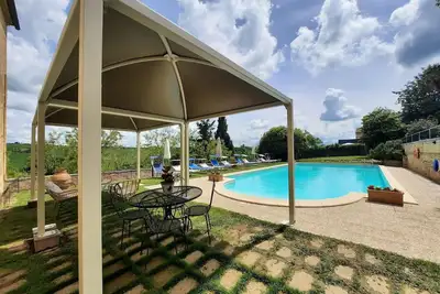 Image de Merveilleuse maison de vacances privée avec piscine privée, Wifi, climatisation, Tv, terrasse