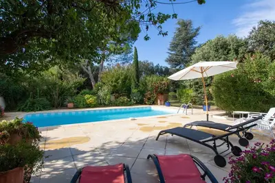 Image de Magnifique maison de vacances privée avec piscine privée, Wifi, Tv, terrasse et parking