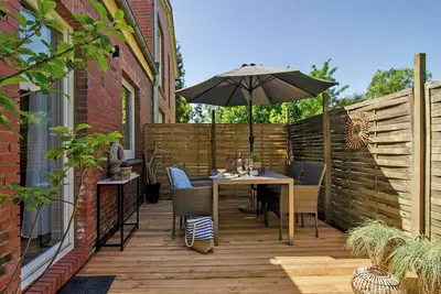 Image de Appartement 'Ferienwohnung Fahrradland Meer' avec terrasse privée et Wi-Fi