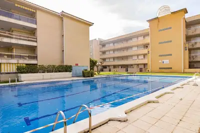 Image de Bel appartement avec piscine, climatisation, Tv, balcon, vue panoramique et parking