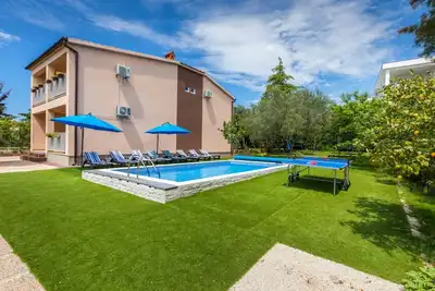 Image de Villa Ketty in Fažana with playground, sea view and private pool