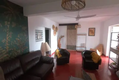 Image de Ti Caze appartement t3 vue mer idéalement situé à 40 mètres de la plage  st luce